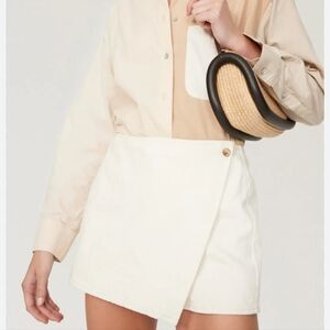 NWT Area Stars brand Dara Skort in cream size XL